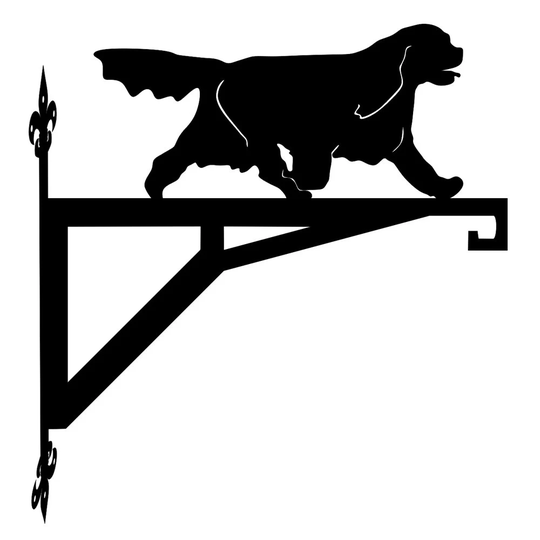 Cavalier King Charles Spaniel Modern Contemporary Hanging Bracket