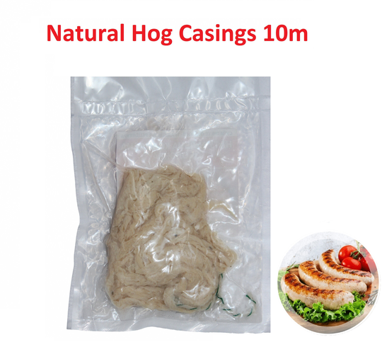 Natural Hog Casings 10M | 36-38 Мм For Homemade Sausage Skin Gut Stuffing Pork