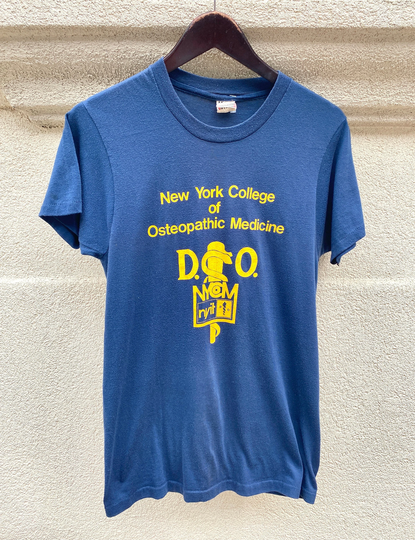 Vintage 80's New York College Of Osteopathic Medicine T-Shirt