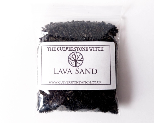 400G Volcanic Lava Sand - Witchcraft Kit , Spell Kit, Starter Beginners, Solitary, Hedge, Wicca, Casting, Baby Witch, Apothecary Set