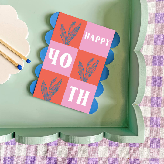 40th Birthday Birth Flower Seeds