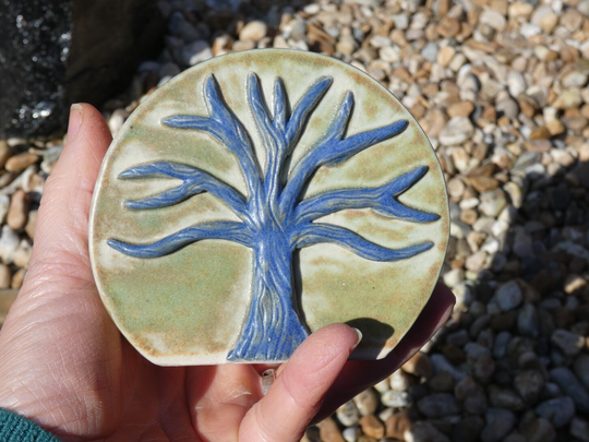 Yuletide Sale 50% Offceramic Tree Of Life Vase Or Altar Decoration - Pagan, Wicca, Rituals & Decoration