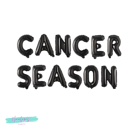 21st Birthday Decorations, Cancer Season Balloon Banner, Party Decor, 25Th, 30Th, 18Th