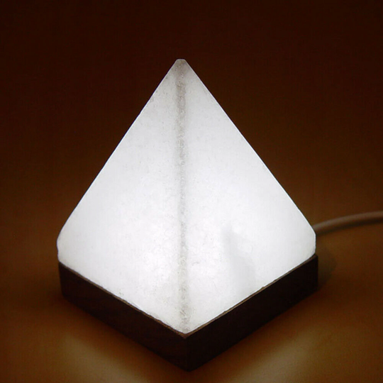 Himalayan Pyramid Salt Colour Change Usb Lamp, Changing Night Relaxing, Halloween
