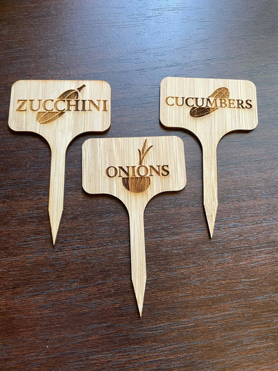Garden Markers/Garden Stakes/Garden Decor/Outdoor Decor/Gardening Gift/Veggie Stakes/Herb Stakes