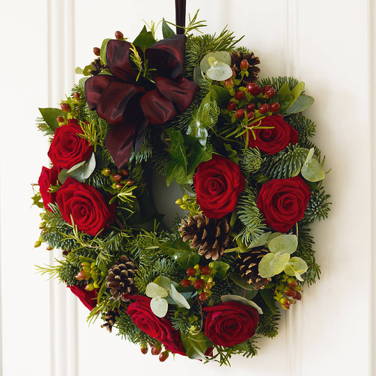 Roses And Herbs Wreath