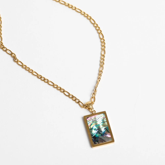 18K Gold Plated Shell Necklace