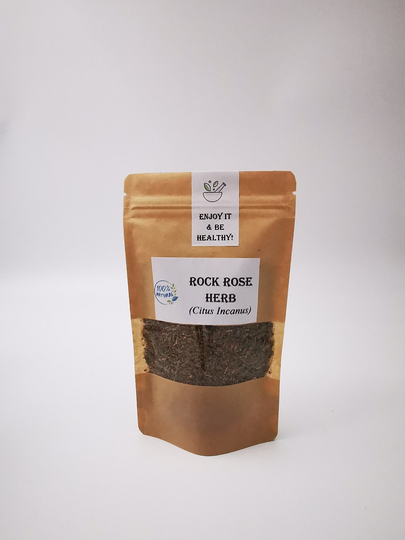 Rock Rose Tea | Organic Cistus Incanus Citus Incantus Rockrose Leaf