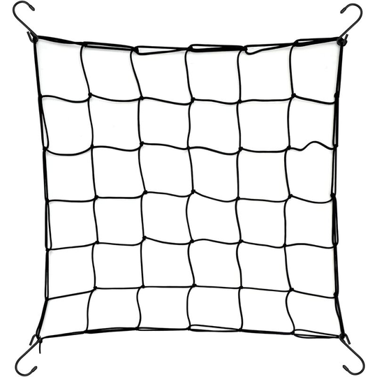 Grow Tent - Elastic Trellis Netting with 4 Hooks - Plant Support Net - Vegetable Garden Netting - Nylon Orchard Netting - Elastic Plant Netting (1.2