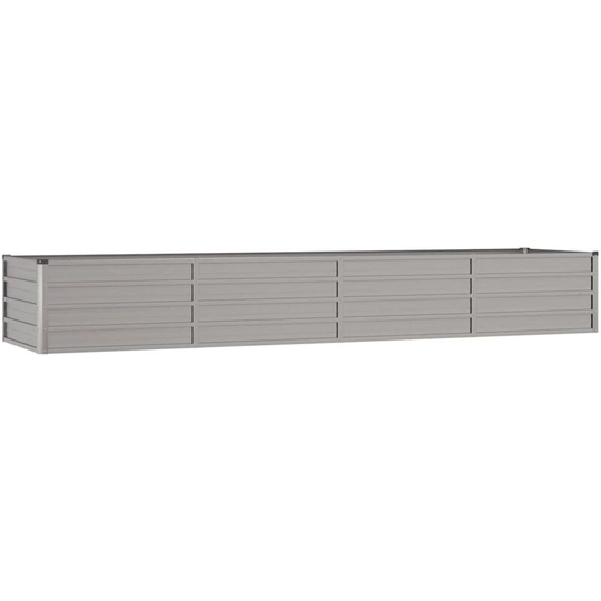 Garden Planter Grey 320x80x45 cm Weathering Steel Vidaxl Grey