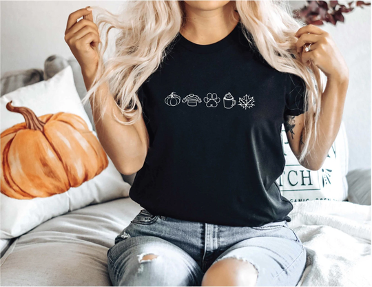 Dog Lover Fall Season T-Shirt | Mom T-Shirt, Dad