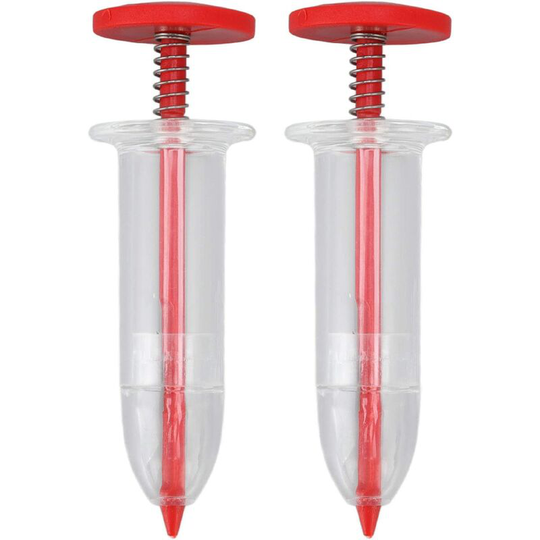 2 Pcs Manual Seed Dispenser Seeder Mini Seedling Seed Dispenser Seeder Garden Spreader Planter Hand Seeder Tool Manual Seeder Garden Flower Plant