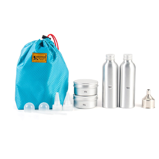 Hikeman - Outdoor Empty Seasoning Bottles Boxes Spice Shakers Jars with Storage Bag for Camping bbq Picnic,Type h - Type h