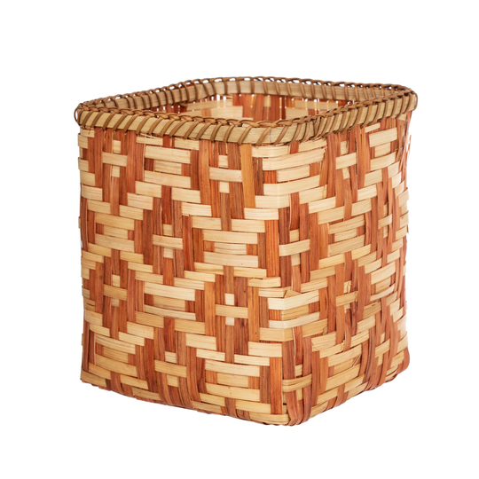 Boho, Woven Bamboo, Plant Pot Basket, Storage Basket
