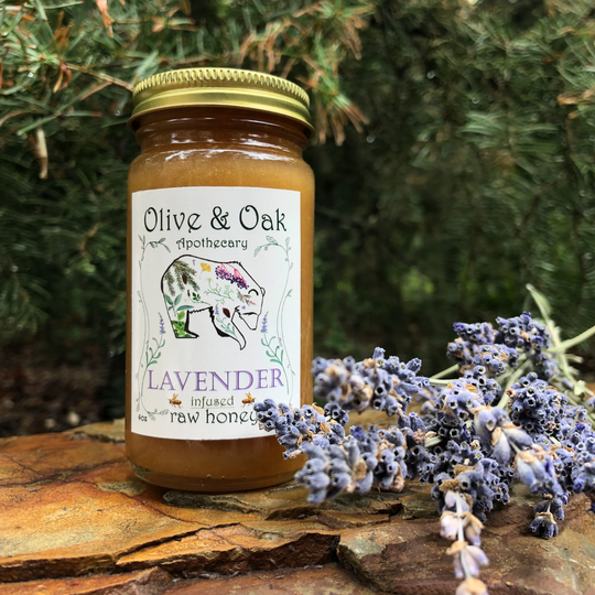 Organic Lavender Infused Raw Honey