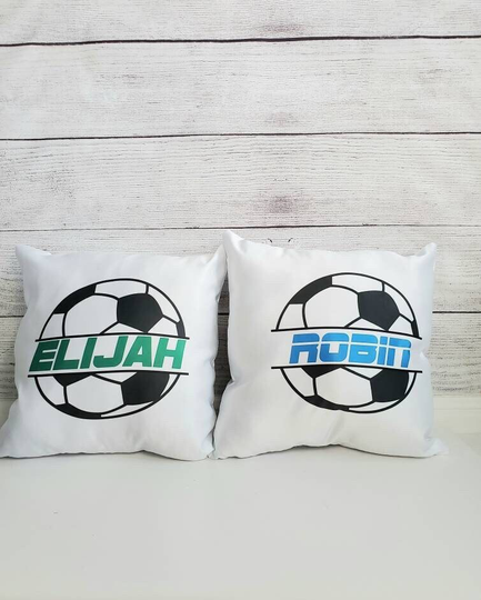 Soccer Gifts For Kids, Baby Themed Gifts, Personalized Ball, Custom Pillow Case, Christmas Or End Of Season Gift