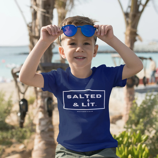 Matthew 5, Salt Christian Shirts For Kids, Youth Tshirts, Kids Clothes, Scripture Shirts, Bible Tee Shirt