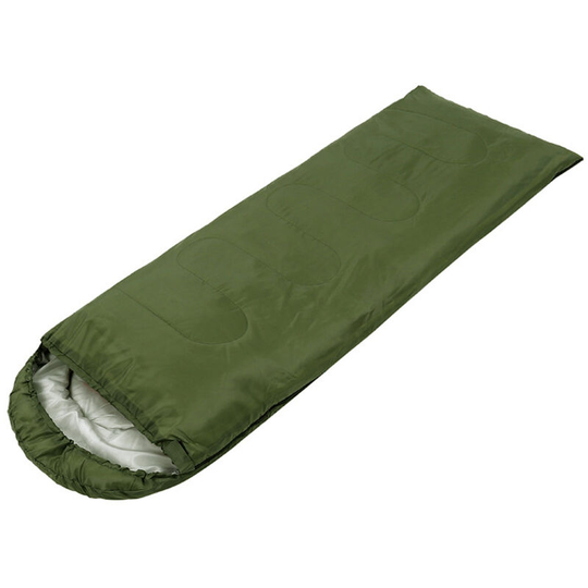 Camping Sleeping Bag Lightweight 4 Season Warm Envelope Backpacking Sleeping Bag for Outdoor Traveling Hiking, Green - Green