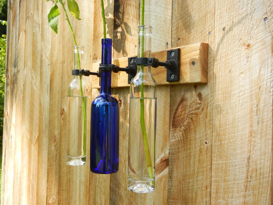 Blue Moon Wine Vase By The Coffee House Gallery