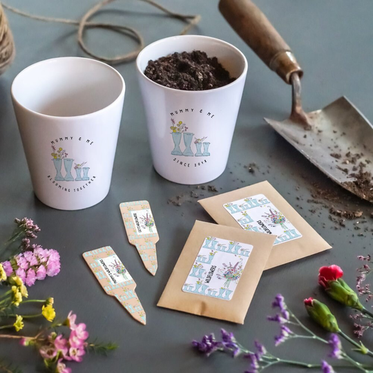 Mummy & Me Gardening Pot & Seed Set