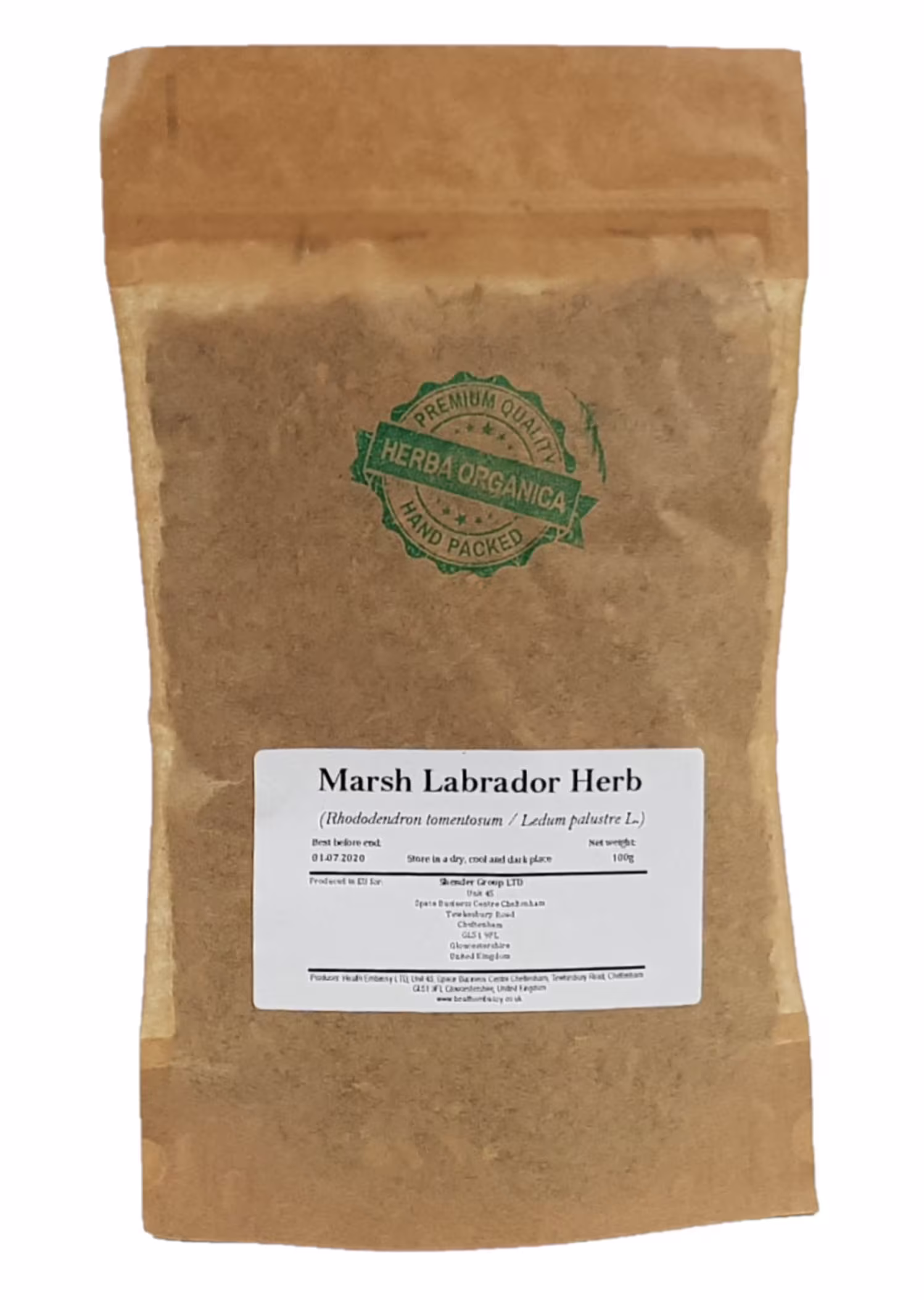 Marsh Labrador Herb - Rhododendron Tomentosum Ledum Palustre # Herba Organica