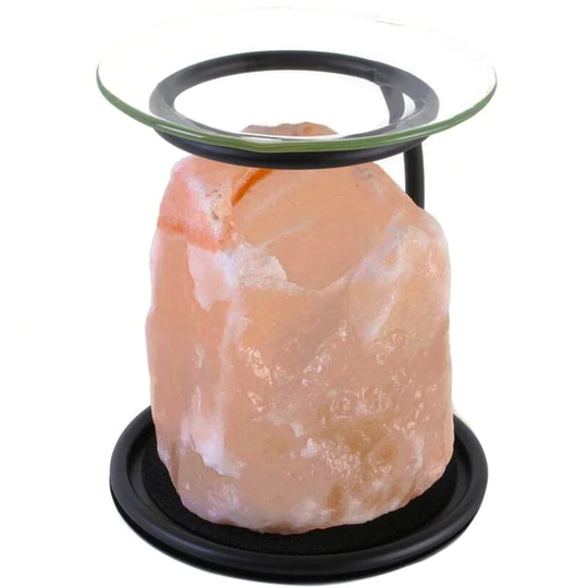 Something Different - Salt Lamp Oil Burner (One Size) (Multicoloured) - Multicoloured