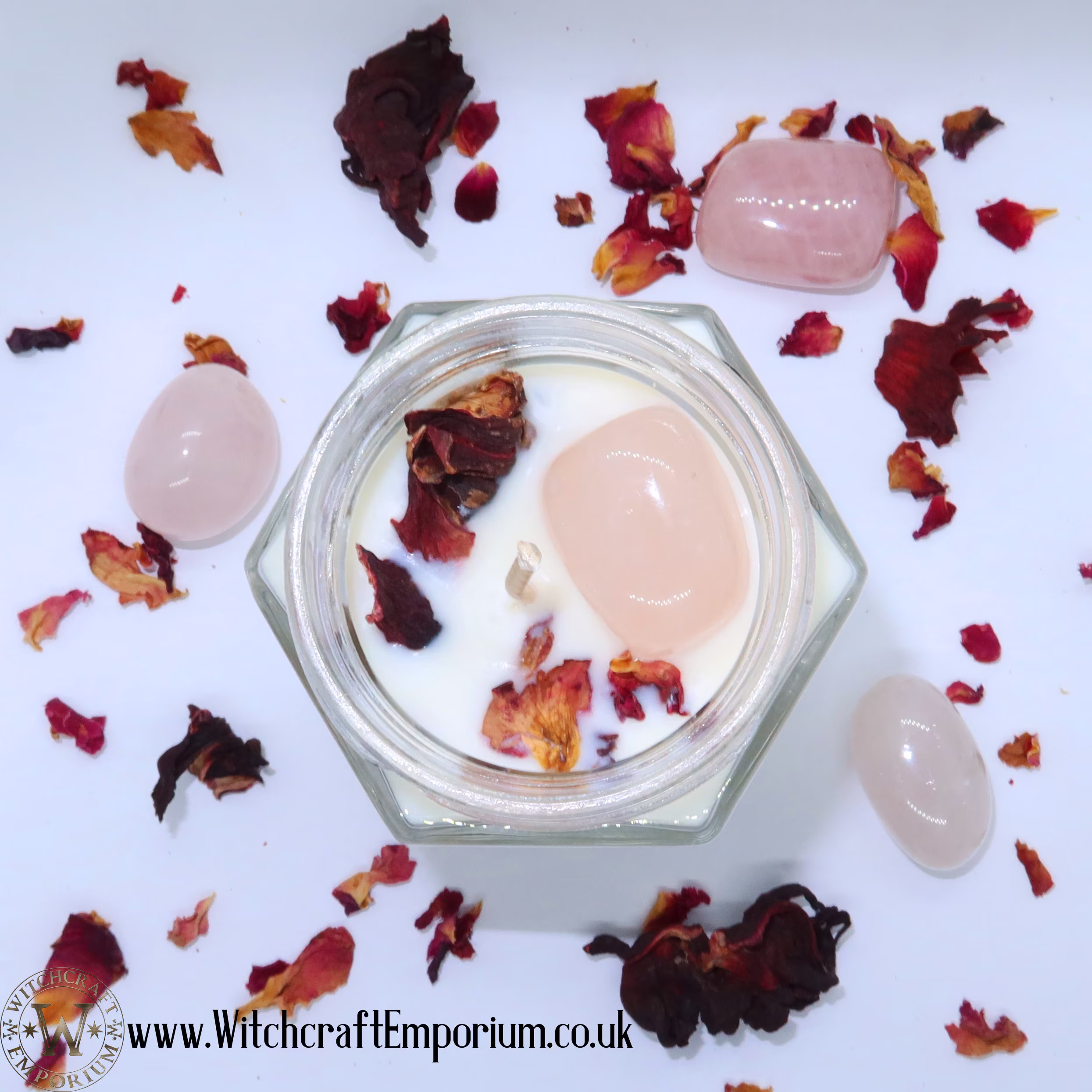 All About Love Ritual Jar Candle - Vegan Magic Pagan Wicca Spell Organic Natural