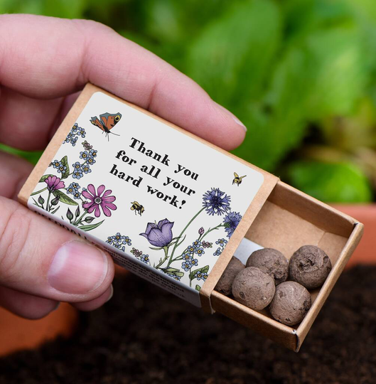25 Personalised Wildflower Seed Gifts