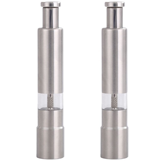 Spice Salt and Pepper Grinder, Spice Grinders, Salt and Pepper Mill, Shaker, Stainless Steel