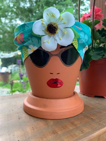 Summer Indoor Plant Pot