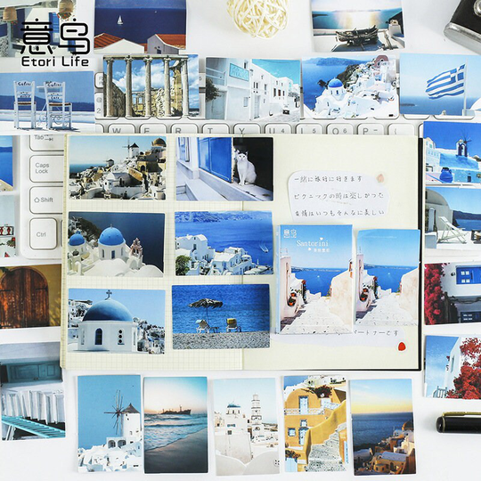 Summer Season Sticker Boxes - Cute Planner Scrapbook Craft UK Stock Same Day Shipping Bujo Mo.card Etori Life Stickers