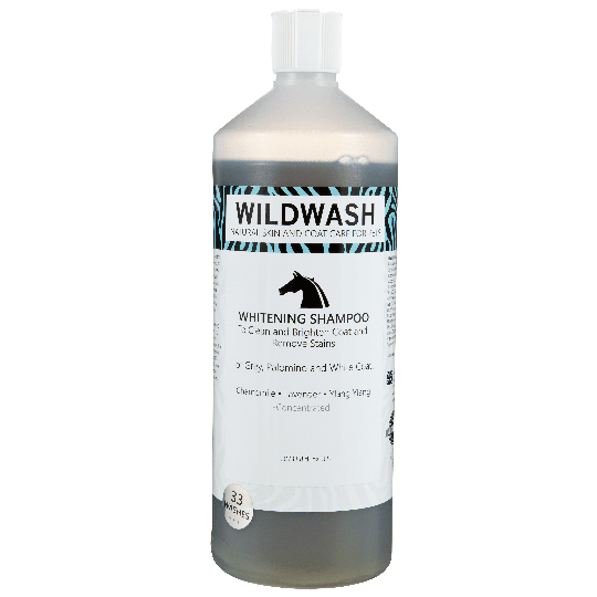 Wildwash Equine Natural Whitening Horse Shampoo 1 Ltr