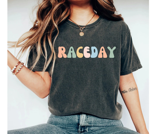 Race Day Shirt Racing Season Racing Tshirts For Women Race Wife Tee Womens Funny Mom