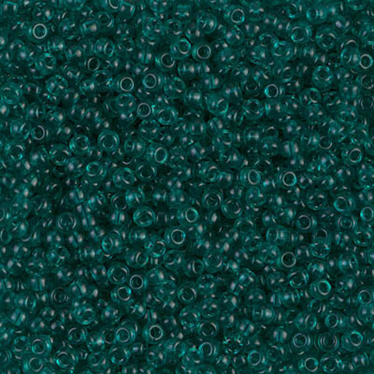 Miyuki Seed Beads 11/0 Transparent Teal, 2405-New