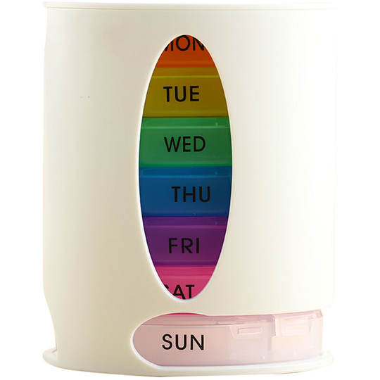 Superseller - Weekly Pill Organizer 7 Day Pill Box Case Medicine Organizer Tablets Holder Dispenser Waterproof and Portable
