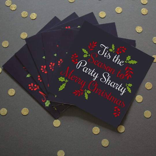 x6 Multipack | Tis The Season To Party Sharty Christmas Tree