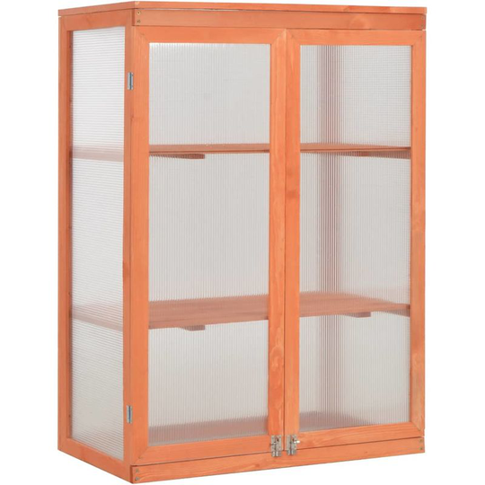 Hommoo - Greenhouse Wood 75x47x109 cm VD07202