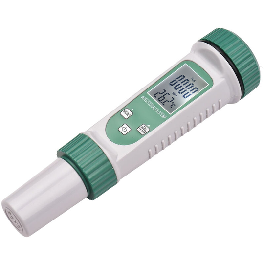 Superseller - Digital Water Quality Tester 6 in 1 Multifunction Water Quality Monitor ph/ ec/ tds/ salt/ s.g/ Temperature Portable Testing Meter