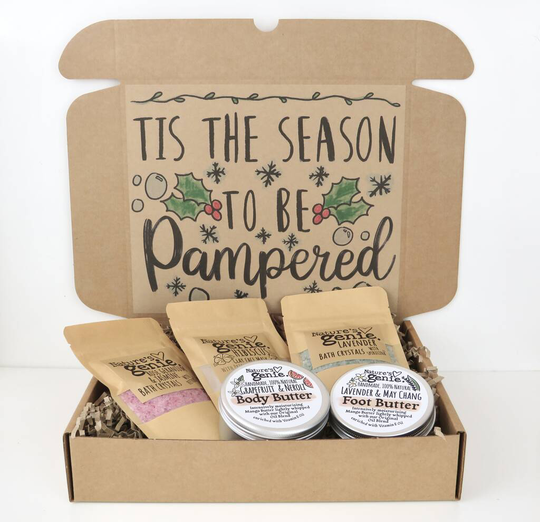 Tis The Season Christmas Bath Hamper
