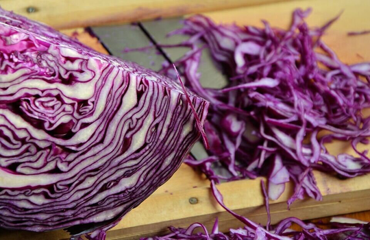Cabbage Red Drumhead Approx, X400 Seeds, Veg Seed