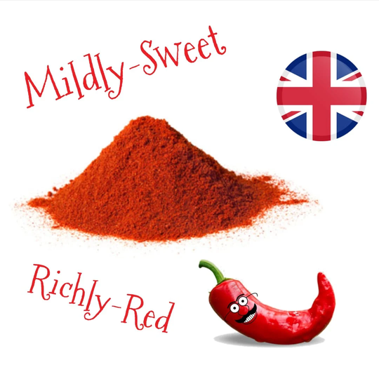 Paprika Powder Richy Red Sweet But Delicious