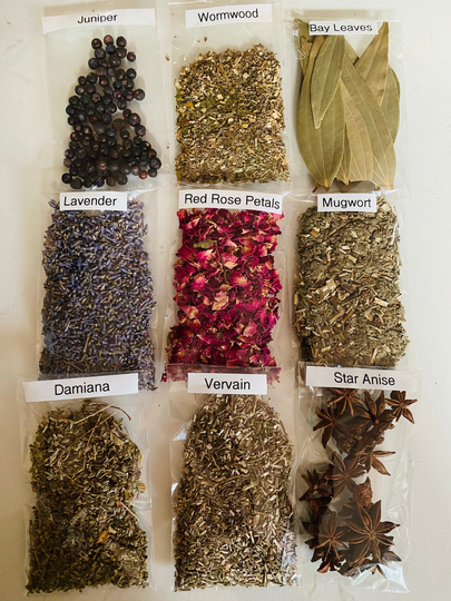 Witches Herb Kit For Psychic Skills