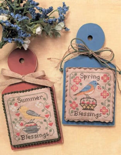 Season's Blessings 2 By Lila's Studio ~ Counted Cross Stitch Pattern Chart