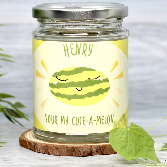 Personalised Mini Melon Jar Grow Kit