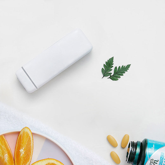 Smart Pill Dispenser with Reminder Alarm - Large Capacity - Muff