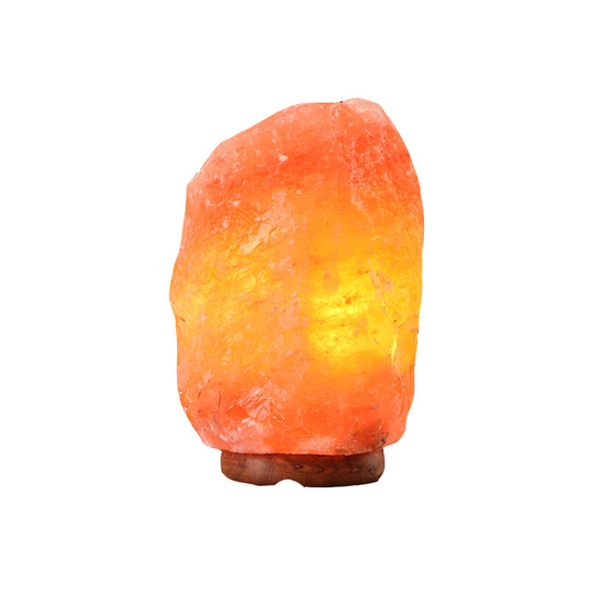 Natural Himalayan Salt Lamp - 1~2kg + Candle Holder as a Gift - Recommended for Feng Shui