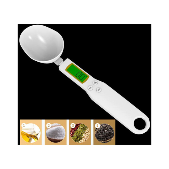 Cooking Star, graduated measuring spoon 0.1 g up to 500 g, multifunctional food scale, kitchen scale for spices & herbs