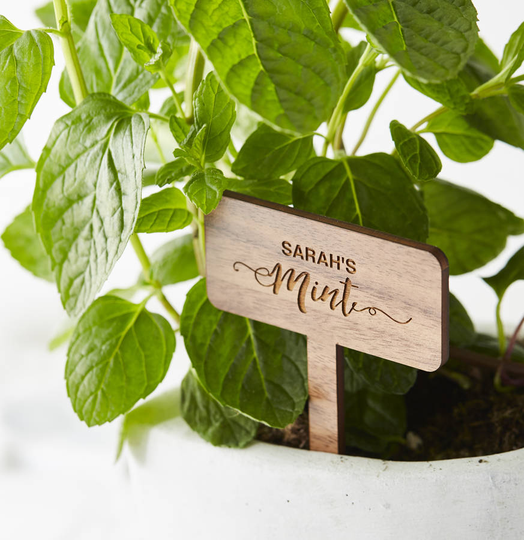 Personalised Wooden Plant Marker
