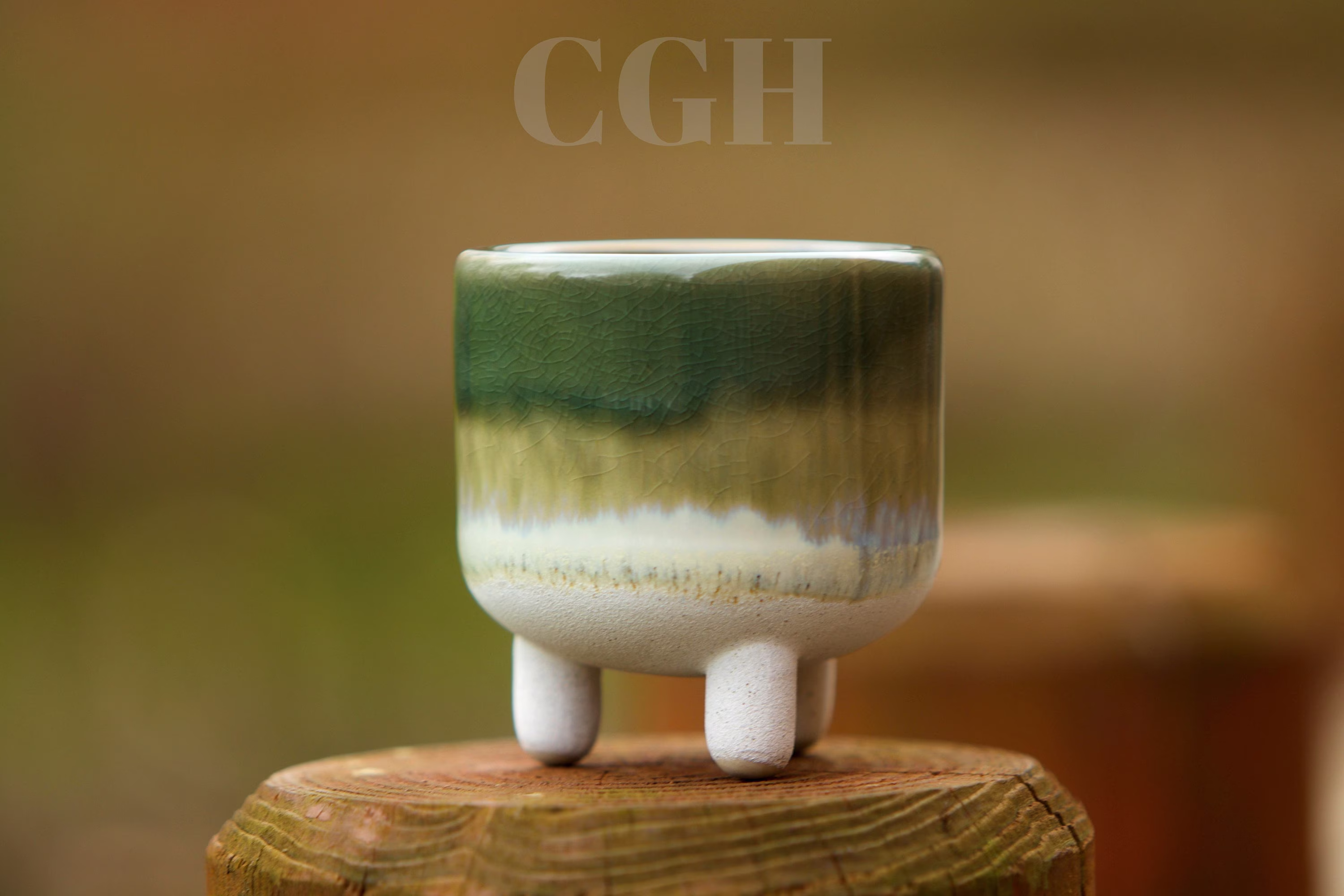 Mini Green Mojave Glaze Planter, Sass & Belle, Plant Pot Cactus Bohemian Home