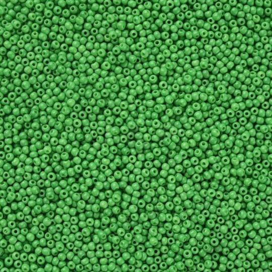 Light Green 11/0 Round Glass Seed Beads, Opaque Jewelry Supplies, Beading Fgb Craft Beads